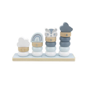 Jeu d'empilage avec anneaux 