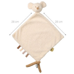 Doudou souris Teddy - Maxi - 28 cm 