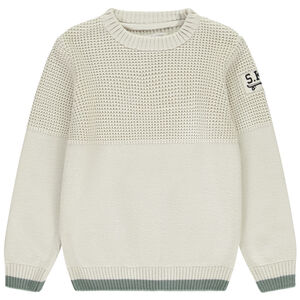 Pull en tricot fantaisie pour garçon 