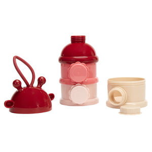 Boîte doseuse pour lait en poudre Yummix rose 