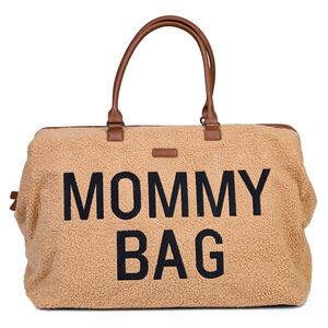 Sac à langer Mommy Bag large Teddy Beige 