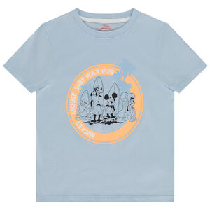 T-shirt manches courtes print fantaisie Mickey Disney pour garçon 