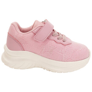 Baskets étoilées en mesh et lurex pour bébé fille 