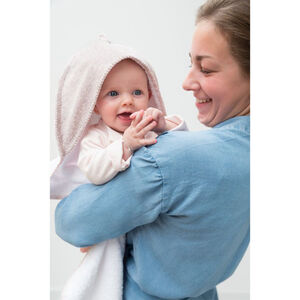 Cape de bain Sparkle Ivoire Melé 75x85 