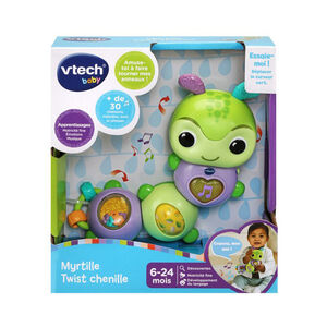 Hochet Myrtille Twist Chenille  