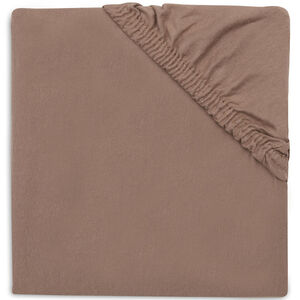 Housse matelas de parc jersey - Milky Coffee - 75x95 cm 