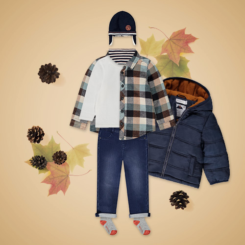 Look d'automne 3-36 mois